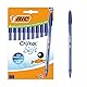 BIC Cristal Soft Kugelschreiber mit mittlerer Spitze (1,2 mm) und Softline Tinte – Blau, Kartonschachtel à 10