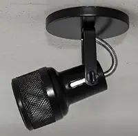 Maisled Spot Tela 1 Lâmpada Direcionável Iluminação Sobrepor Parede Teto Design Minimalista Moderno e elegante para Casa, Escritório e Loja, ambientes internos e externos