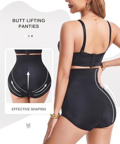 Image of Dulchany Tummy Control Shapewear Panties Underwear Girdle Panty for Women | Seamless Tummy Control Booty Lifting Shapewear Compression Body Shaper