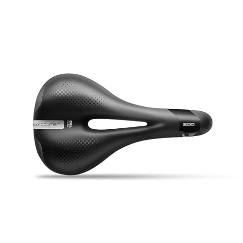 Selle Italia, Zoo Gel Flow, Road, Mtb, And Gravel Bike Saddle - For Men And Women, 364G, Black #TOP16