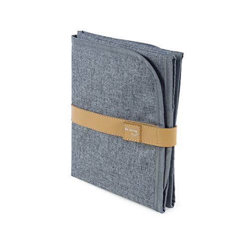 Walking Mum Cambiador de Bebé Baby Nature Ocean, Diseño Portátil y Plegable, Fácil de Guardar en el Bolso Maternal, Color Azul Marino, Medidas 33 x 66 x 1 cm