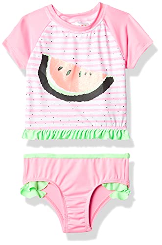 Wippette WG669530-PNK Baby Rash-Guard-Set