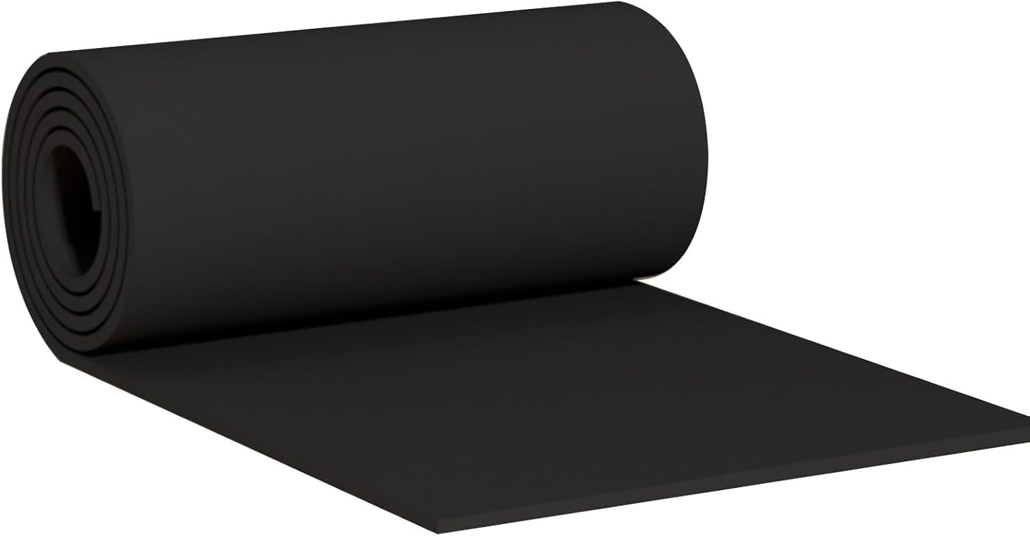 Protector de Aparcamiento for Coche, Protector de Pared de Garaje, Protector de Columna de Pared de Espuma de Goma de Alta Densidad Antideslizante(Nero,2m)