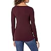 Amazon-Essentials-Womens-Lightweight-Ribbed-Long-Sleeve-Boat-Neck-Slim-Fit-Sweater Amazon Essentials Women's Lightweight Ribbed Long-Sleeve Boat Neck Slim-Fit Sweater, Burgundy, Medium