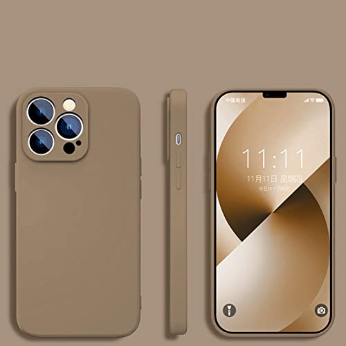 Coque silicone liquide iPhone SE 2020 8 7 Plus style urbain chic