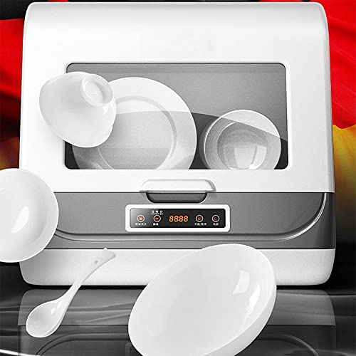 Arbeitsplatten-Geschirrspüler, Intelligenter Geschirrspüler Mit 3 Waschprogrammen, Eingebautem 5-Liter-Wassertank, 360°-Dual-Spray, Geeignet Für Wohnungen, Schlafsäle, Büros 3 Arbeitsplatten-Geschirrspüler, Intelligenter Geschirrspüler Mit 3 Waschprogrammen, Eingebautem 5-Liter-Wassertank, 360°-Dual-Spray, Geeignet Für Wohnungen, Schlafsäle, Büros