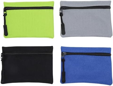 4 Monedero Pequeño, Mini Bolsitas para Monedas de Tela Oxford, Bo...