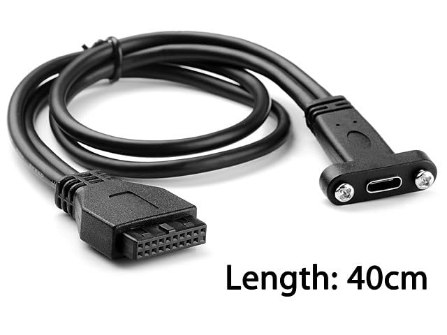 Cable USB-C hembra a header USB 3.0 40 cm miniatura 4