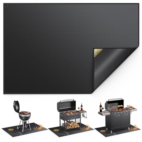 Vewaci 60x40 inch Fireproof Grill Mat
