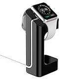 eLander™ Apple Watch Stand, Apple Watch Charging Dock / Station / Platform iWatch Charging Stand Bracket Docking Station Holder for 2015 Apple Watch 38/42mm Sport Edition All Models (Black)