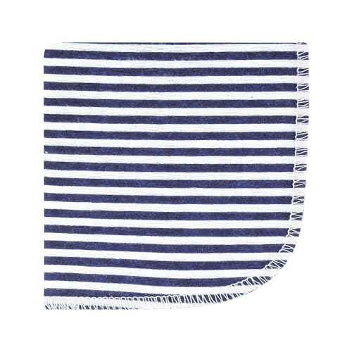 Image of Hudson Baby Unisex Baby Flannel Cotton Poly Washcloths, Sports Fan 12 Pack, One Size