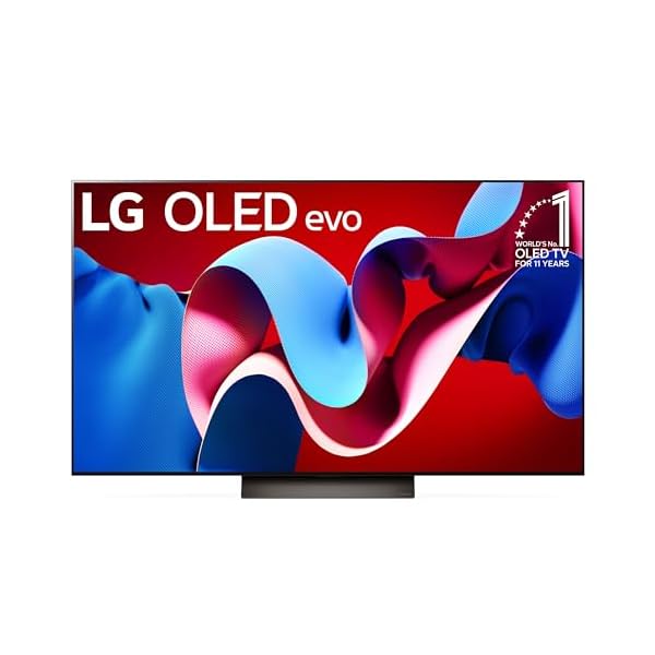LG 55-Inch Class OLED evo C4 Series Smart TV 4K Processor Flat Screen with Magic Remote AI-Powered with Alexa Built-in (OLED55C4PUA, 2024) (Renewed), CRT2LGOLED55C4PUA