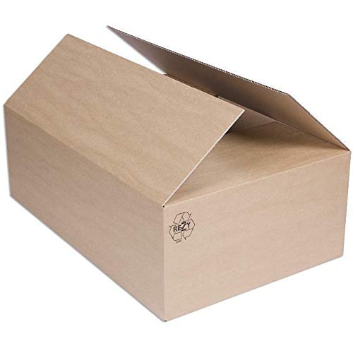 Faltkarton 600 x 400 x 200 mm Karton Schachtel Versandkarton Paketversand 25 Stück