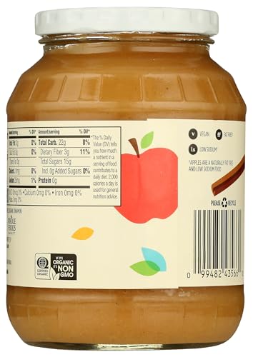 Image of 365 by Whole Foods Market, Organic Cinnamon Applesauce, Unsweetened, 24 Ounce