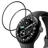 【2枚入り】For Google Pixel Watch 4 45mm フィルム Greerass Pixel Watch 4 45mm 対応 保護フィルム PMMA素材採用 全面保護 衝撃吸収 透過率99％ 軽量 高タッチ感 超薄 弾力性 柔軟性 気泡防止 撥水撥油 指紋防止 装着簡単