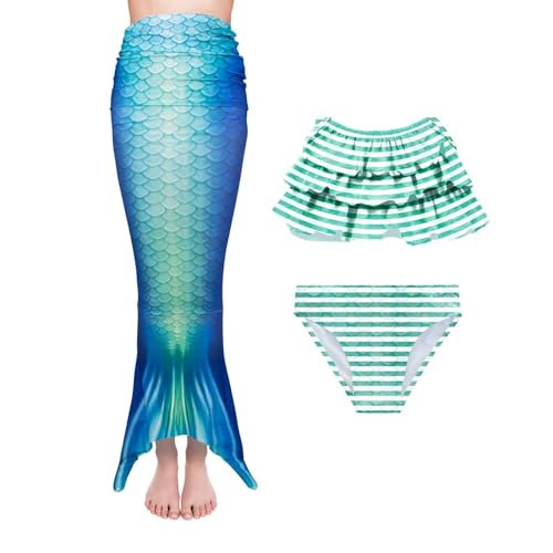DNFUN Girls Mermeid Outfits with Bikini2