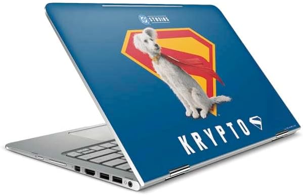 Skinit Decal Laptop Skin Compatible with Spectre x360 15.6in (2-in-1) - Officially Licensed DC Comics Superman Comic Pattern Logo in Red Design