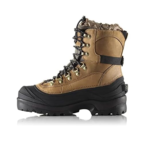 SOREL - Men's Conquest Waterproof Insulated Winter Boot, British Tan, 11 M US