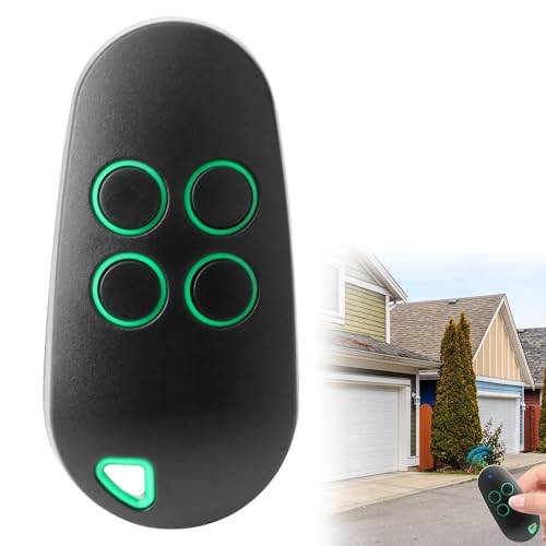 TOPD4REN 806TS-0290 Télécommande Portail Came de Porte de Garage Rolling Code 4 Canaux Emetteur Transmet À 433,92MHz et 868,35MHz avec Code Tournant pour Éviter Les Interférences avec D'autres Radios