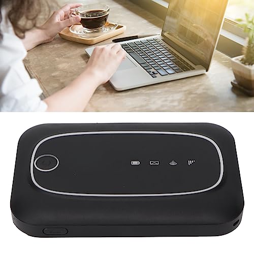 Image of Portable WiFi Hotspot with 4G LTE Connectivity, 2000mAh Battery and 150Mbps Download Rate, a 4G SIM Card Router for Laptops and Tablets