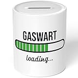 JUNIWORDS Spardose Sparbüchse, Gaswart Loading (6197503)