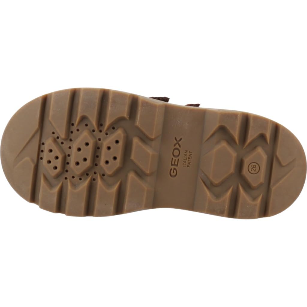 GEOX BABY B KIDDARTAH BOY BIKER/AMPHIBIANS BOOTS COFFEE 25_EU
