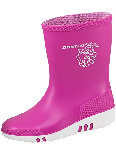 2019 New Year Sale - Dunlop Childrens Unisex Mini Waterproof Wellington Wellie Boot K172110 Size - 26