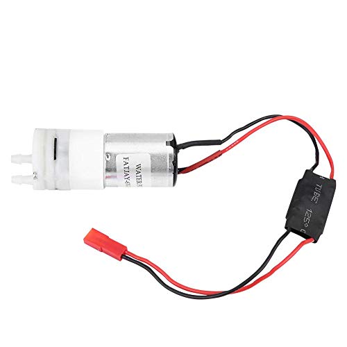 V BESTLIFE RC Water Pump, 5V 370 Water Cooling Pump JR Plug Step-Down Waterproof Low Noise Module Accessory Part for RC Boats Motor & ESC