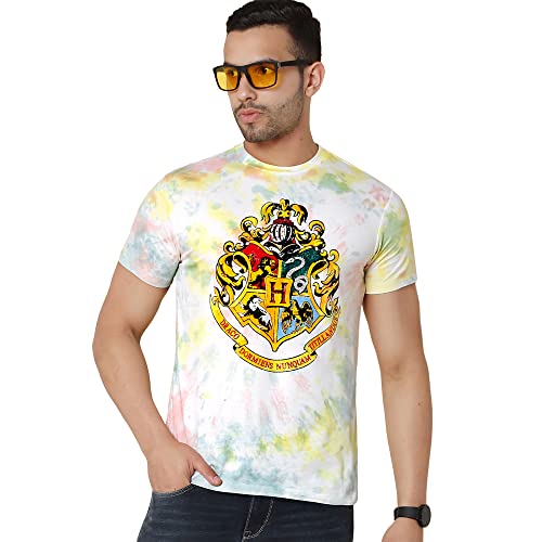 Image of Free Authority Harry Potter Printed Regular Fit Red Cotton Men's T-Shirt