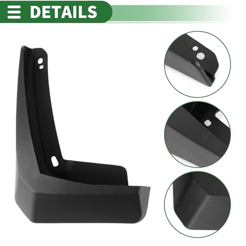 Image of Motoforti Mud Flaps Splash Guards Mud Guards for Ford Escort 2019-2021 W /Mount Accessories