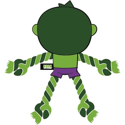 Cerdá - for Fan Pets / Zahnseil Plüschtier von Hulk - Offizielle Lizenz von Marvel