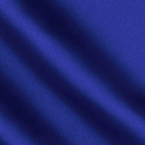 Mi Amor Duchess Satin Royal, Fabric by the Yard