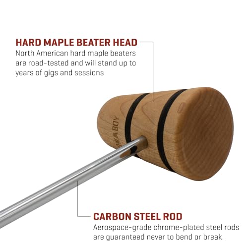 Standard Wood Low Boy Beater con Power Switch 1/4" miniatura 4