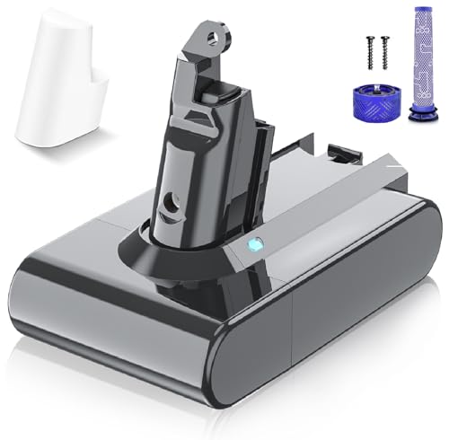 6000mAh V6 Akku für Dyson, Powtree Ersatzakku für Dyson V6 DC62 SV03 DC58 DC59 DC61 DC72 DC74 SV04...