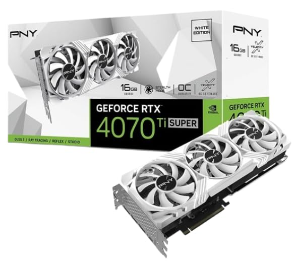 PNY Geforce RTX 4070 Ti Super 16GB Verto Overclocked Edition DLSS 3