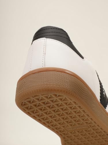 Image of WROGN Men's TPR Gum Sole Retro Sneakers | Aeroflex Rebound Insock | Lace-up Low-Cut