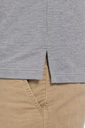 Image of Men's Solid Polo T-Shirt | Short Sleeve | Regular Fit | Soft Breathable Fabric | Casual & Smart Wear | Button Placket Collar Top |