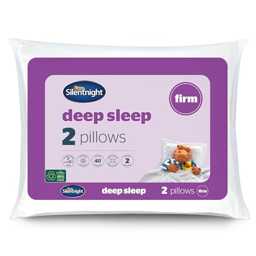 Deep Sleep Firm Pillows - 2 Pack