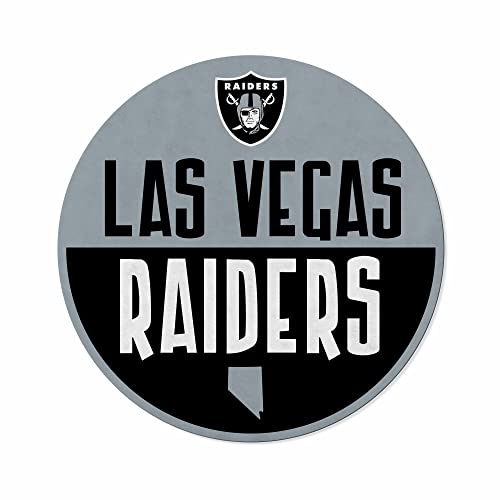 Rico Industries NFL Football Las Vegas Raiders Classic Shape Cut Pennant - Home and Living Room Décor - Soft Felt EZ to Hang