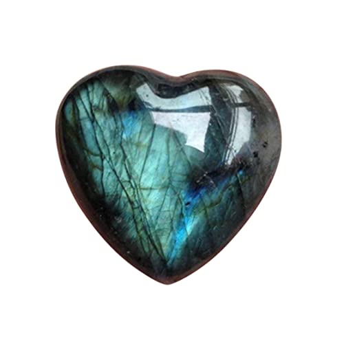 Stones en forme de coeur Ornement en pierre de coeur brillant naturel Cover