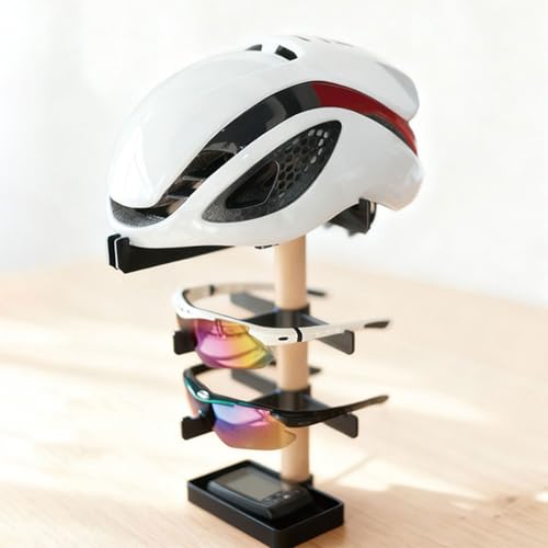 Soporte de madera para engranajes de bicicleta de diseño artesanal 3