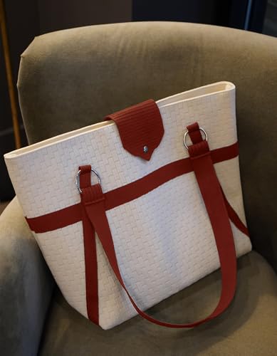 Image of Tote Bag for Women, Lightweight Handbag Bags, Shoulder Hobo Bag for Daily, Travel, School, Teacher