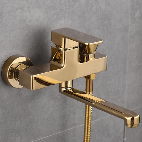Mitigeur bain douche laiton or mitigeur baignoire avec douchette