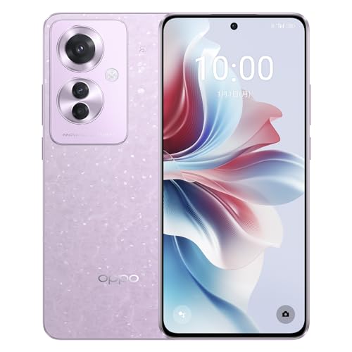 Amazon | OPPO Reno11 A コーラルパープル CPH2603 【日本正規代理店品 
