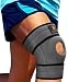 Spartan Strength Weightlifting Knee Sleeves (Pair) - Support and Compression for Weightlifting, Powerlifting and Squats - 7mm Neoprene, L - Knee Measurement 16" - 17 3/4"