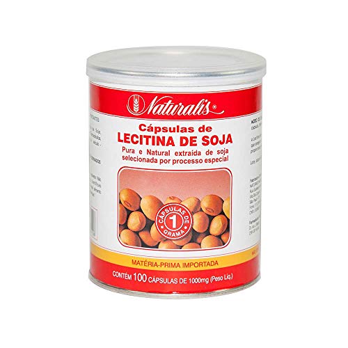Lecitina de Soja 100 Cápsulas Naturalis