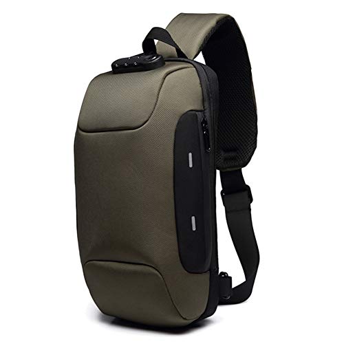 Percetey Anti-Theft Backpack,Laptop Rucksack?Anti Diebstahl Rucksack mit 3 stelliger wasserdichter Schultertasche für Reisen Handy,Unisex Business Reise Schule Notebook Rucksack