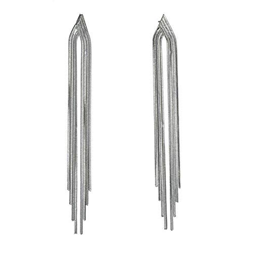 Preisvergleich Produktbild Persönlichkeit Lange Quaste Damen Kopfhörer Ohrringe Zubehör Einfache Atmosphäre Ohrringe Geburtstagsgeschenk