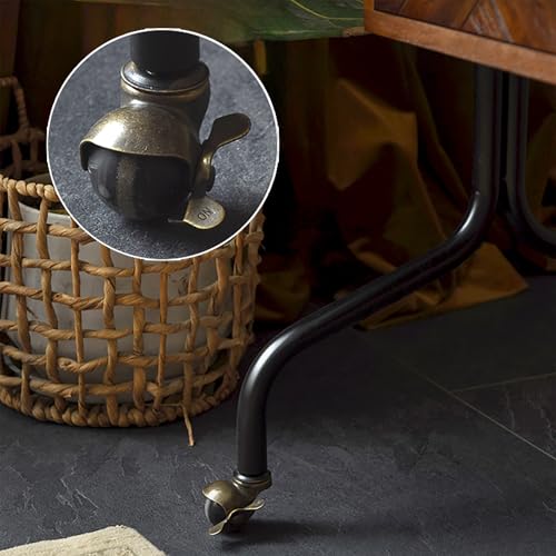 Soporte móvil para TV con ruedas y almacenamiento miniatura 4
