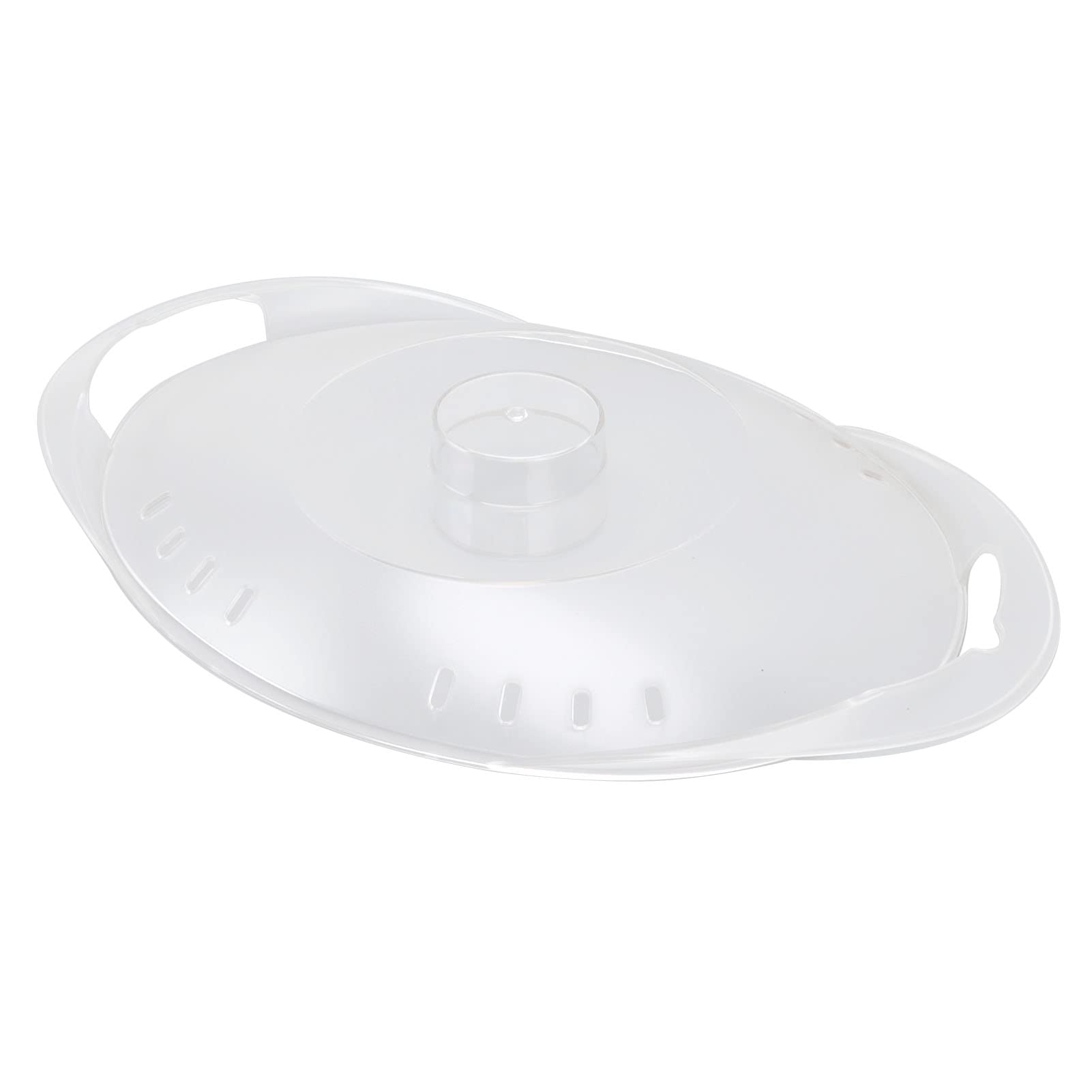 Kitchen Food Processor Robot Lid - PC Heat Resistant Steaming Pan Cover for TM6 TM5 TM31 Enhance your cooking experience with this Lasting and versatile lid